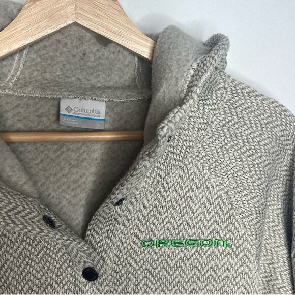 Columbia Oregon Ducks Pullover Sweater - Picture 4 of 4